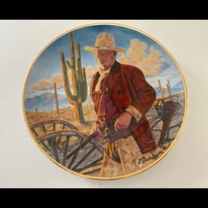 John Wayne Collector Plate, Champion of the West